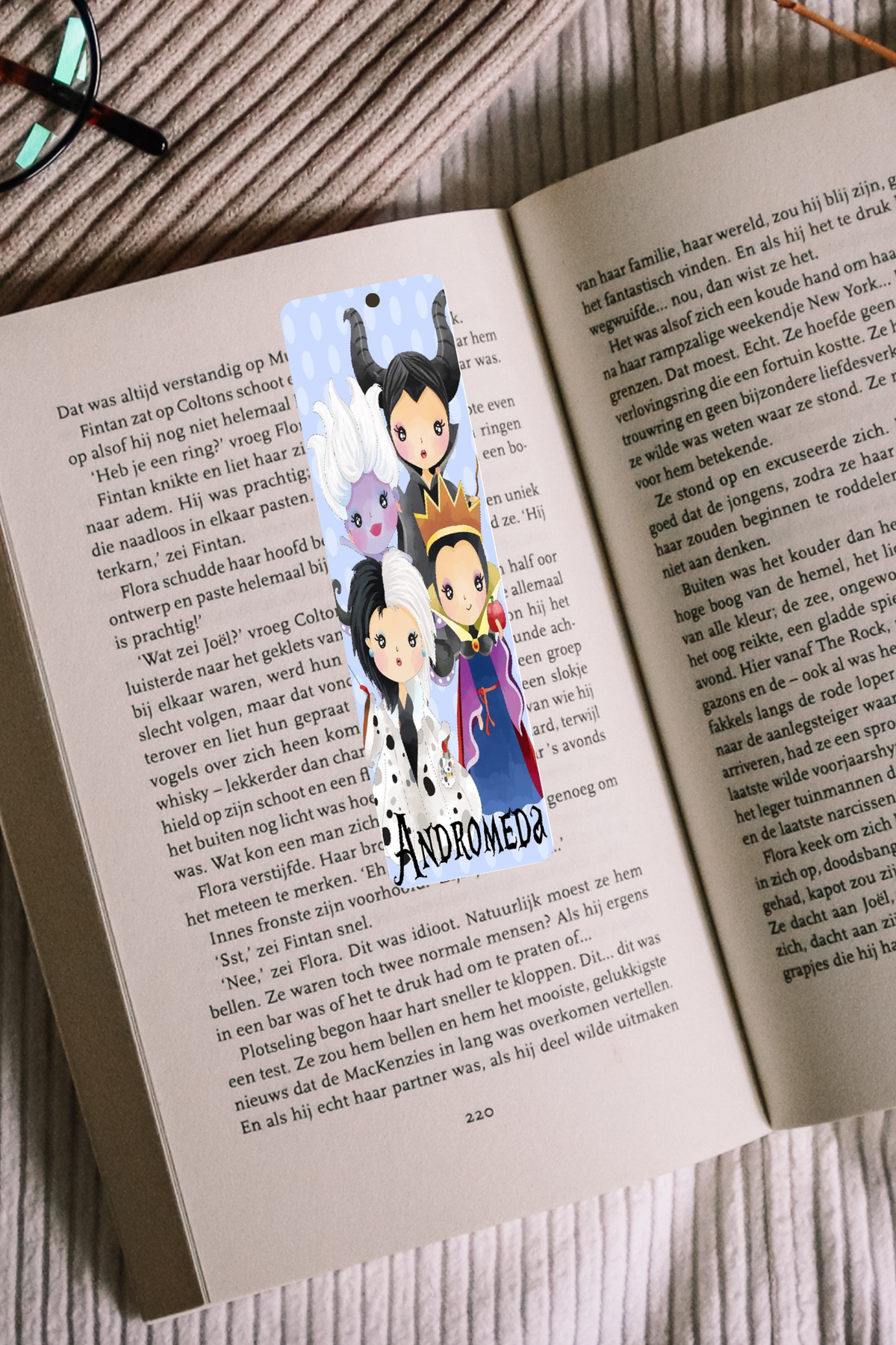 Villain Personalized Bookmark