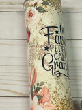 My Favorite People Call Me Personalized Floral Tumbler