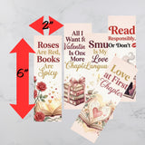 Valentine Smut Bookmarks – Printable Bookish Bookmark