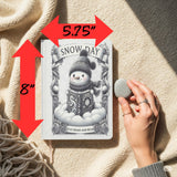 Snow Day Book Lover Notebook Journal