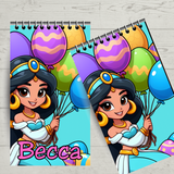 Princess Easter Personalized Notebook Party Favors