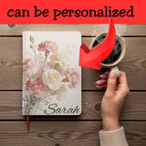 Carnations Personalized Birth Month Flower Notebook