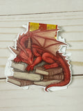 Book Dragon Magnetic Bookmark