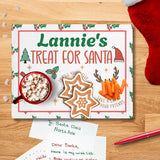 Personalized Santa Snack Tray Placemat