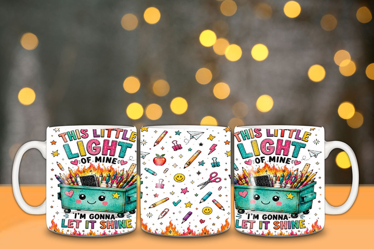 This Little Light of Mine Teacher Mug  and Mug Wrap