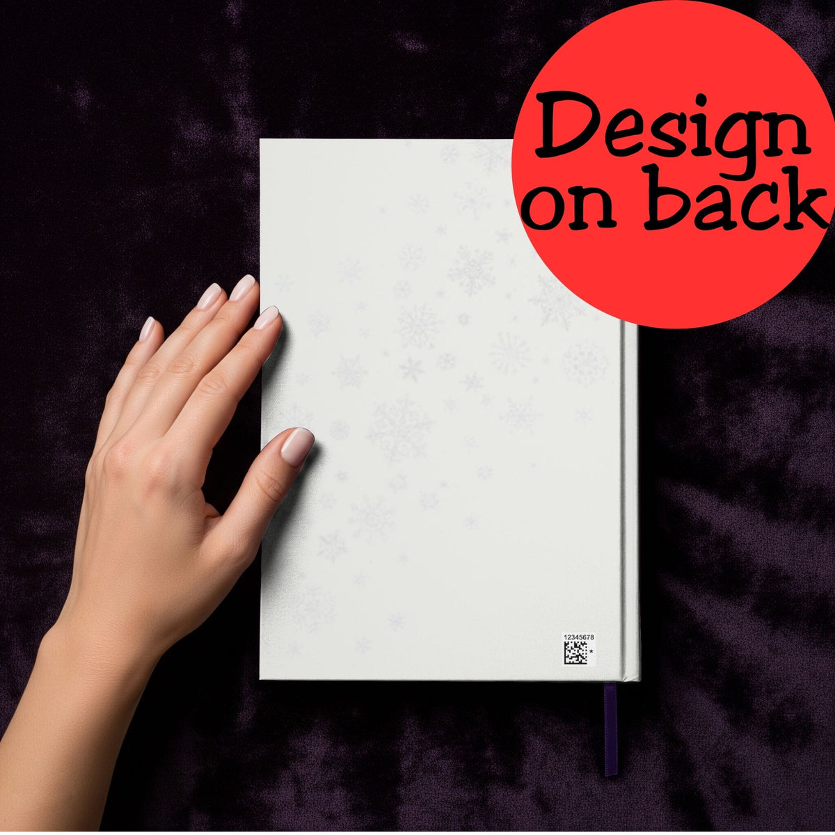Snow Day Book Lover Notebook Journal