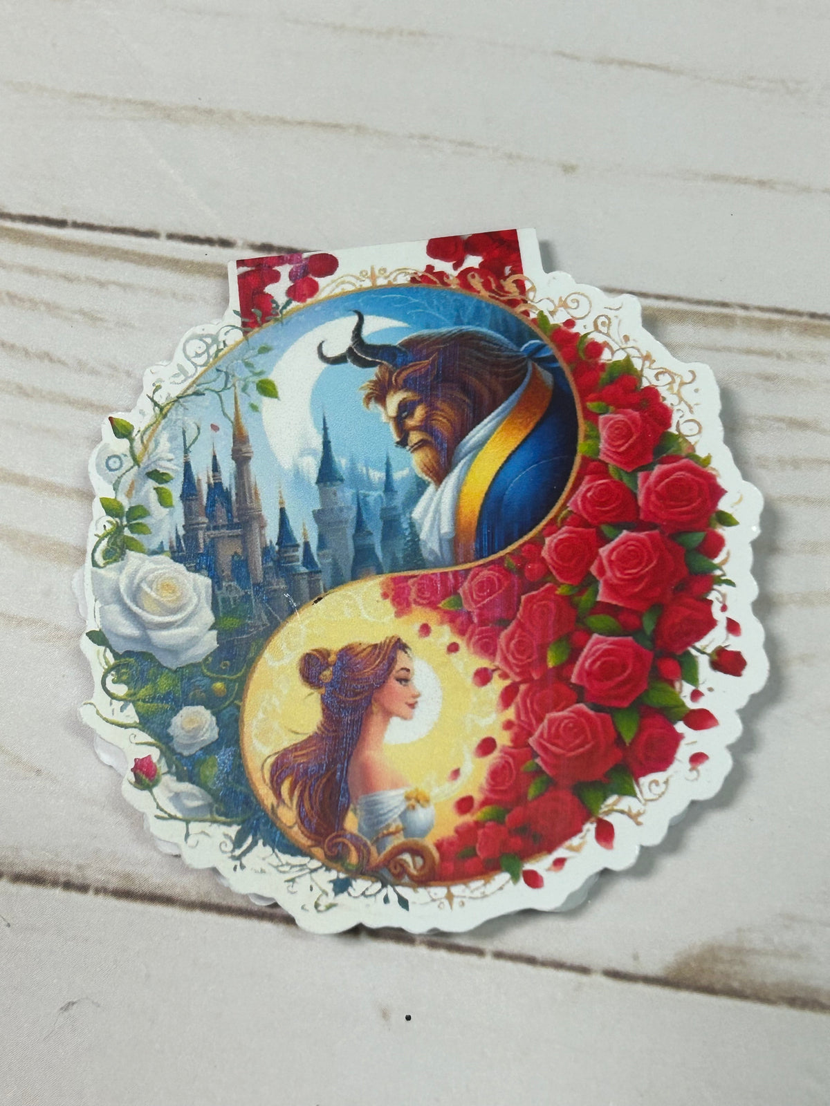 Beauty and the Beast Magnetic Bookmark