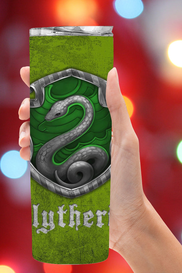 Slytherin Snake Harry Potter Tumbler
