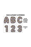 Cars Alphabet Clipart Set