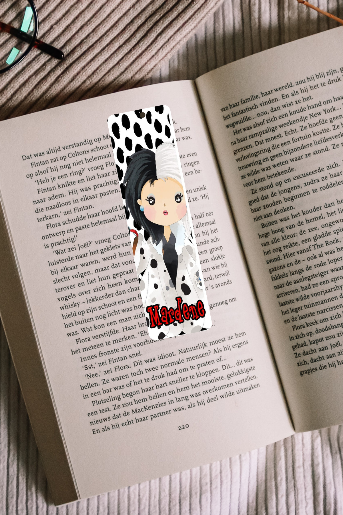 Villain Personalized Bookmark