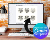 Farm Animal Pringles Labels – Canva Editable Template