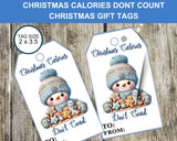 Gingerbread Man Sweet Christmas Gift Tags Printable