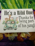 He’s a Wild One Candy Bag Topper Printable