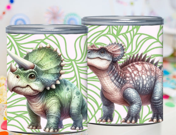 Dinosaur Pringles Can Label Printable – Kids Birthday Party Favor