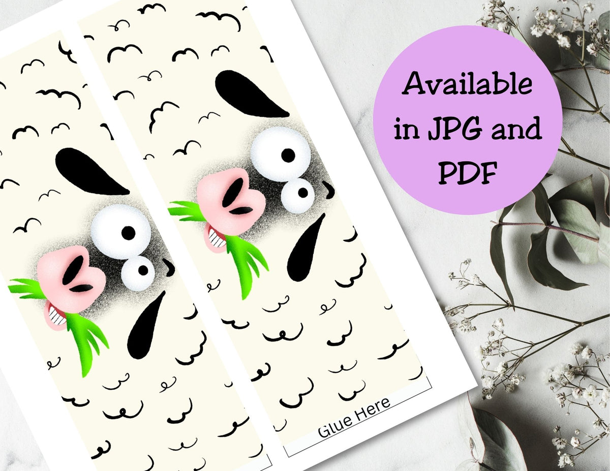 Farm Animal Pringles Labels – Canva Editable Template