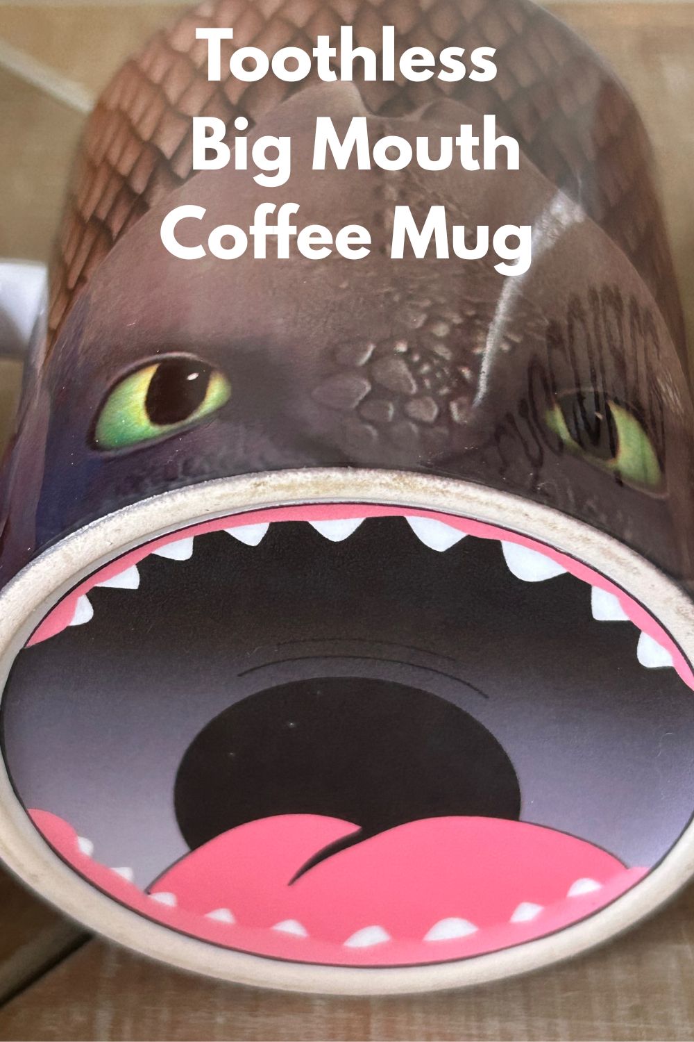 Stitch Big Mouth Ceramic Mug