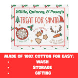 Personalized Santa Snack Tray Placemat