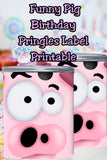 Farm Animal Pringles Labels – Canva Editable Template