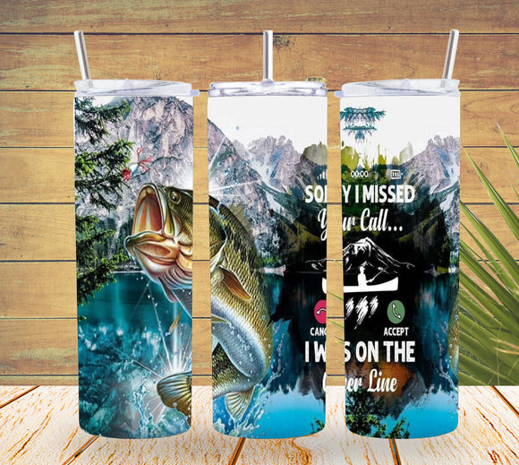 On the Other Line Fishing Tumbler  *702