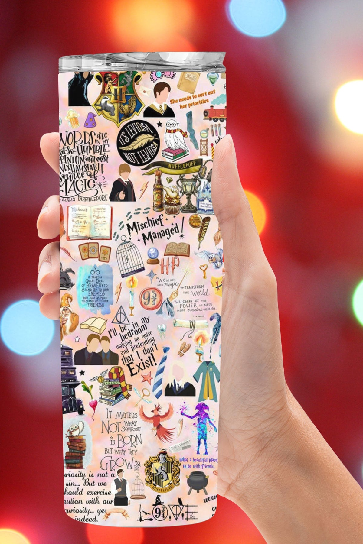 Collage Harry Potter Tumbler  *768