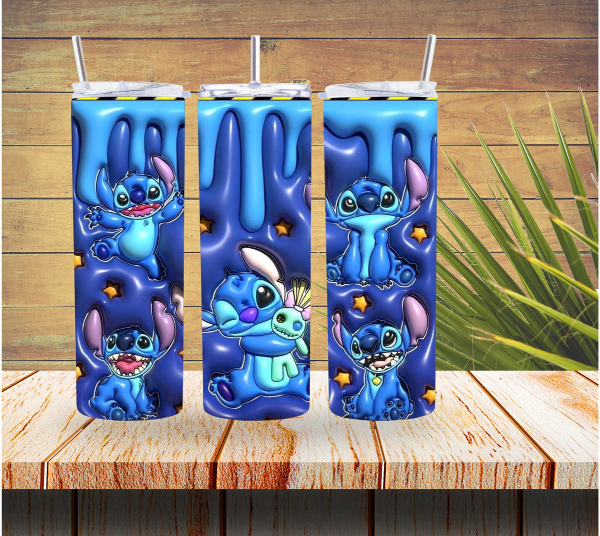 Stitch Drip 3D 20 ounce Stainless Steel Tumbler  *467