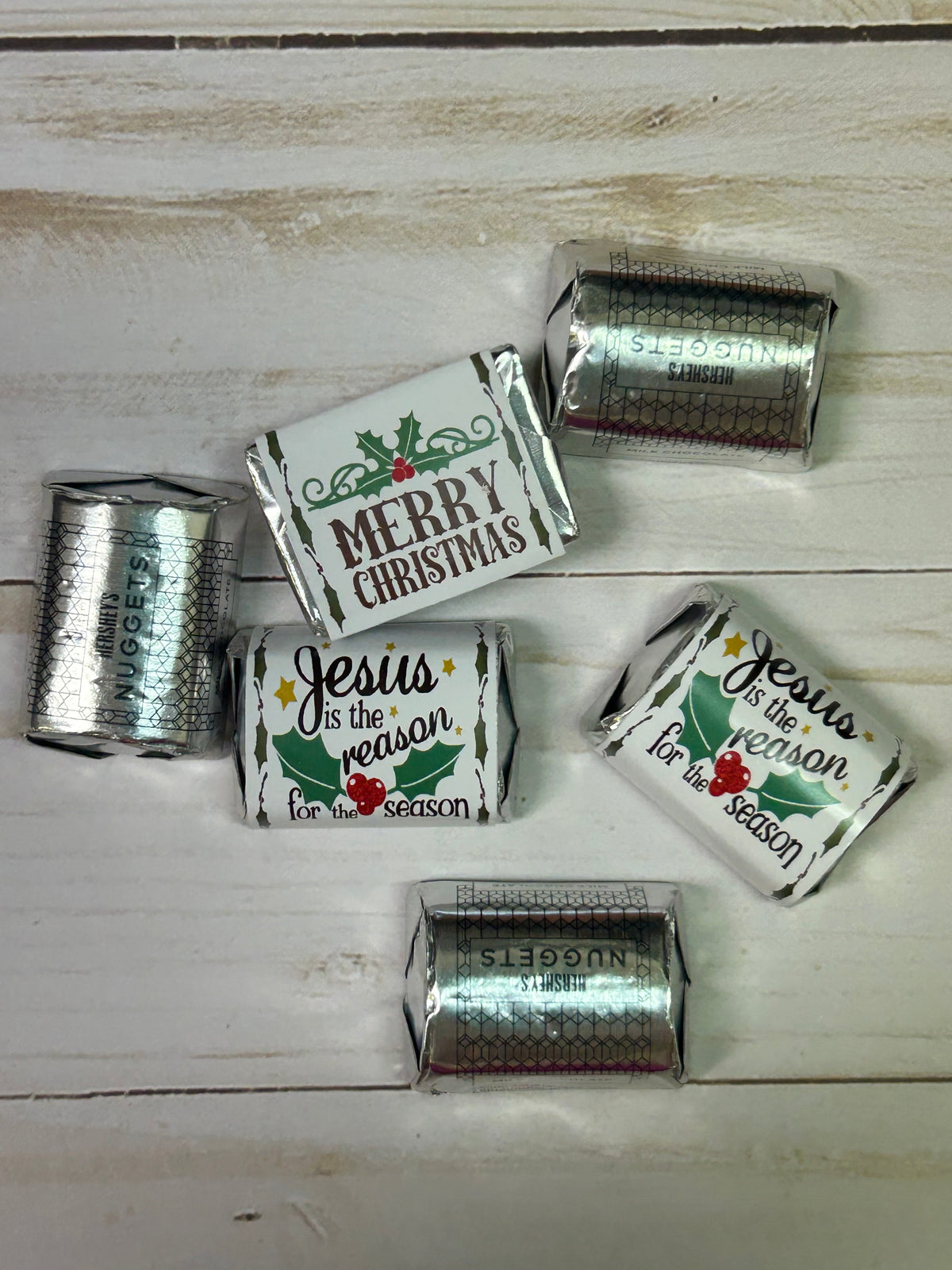 Jesus is the Reason for the Season Christmas Candy Bar Wrapper Printable