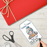 Gingerbread Man Sweet Christmas Gift Tags Printable