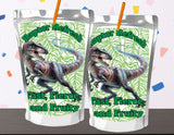 Dinosaur Capri Sun Label Printable