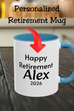 Personalized Retirement Mug