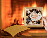 Halloween Pregnancy Announcement Canva Template
