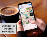 Editable Easter Baby Reveal • Egg-Specting Baby Announcement