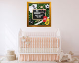 Soccer Pregnancy Announcement Canva Template – We Scored Baby Reveal