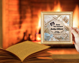 Beach Pregnancy Announcement Template – Seas the Moment Baby Reveal Canva Template