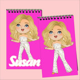 Barbie Personalized Notebook Party Favors
