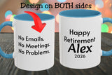 Personalized Retirement Mug