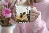 Dark Academia Dragon Mug  and Mug Wrap