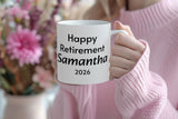 Personalized Retirement Mug