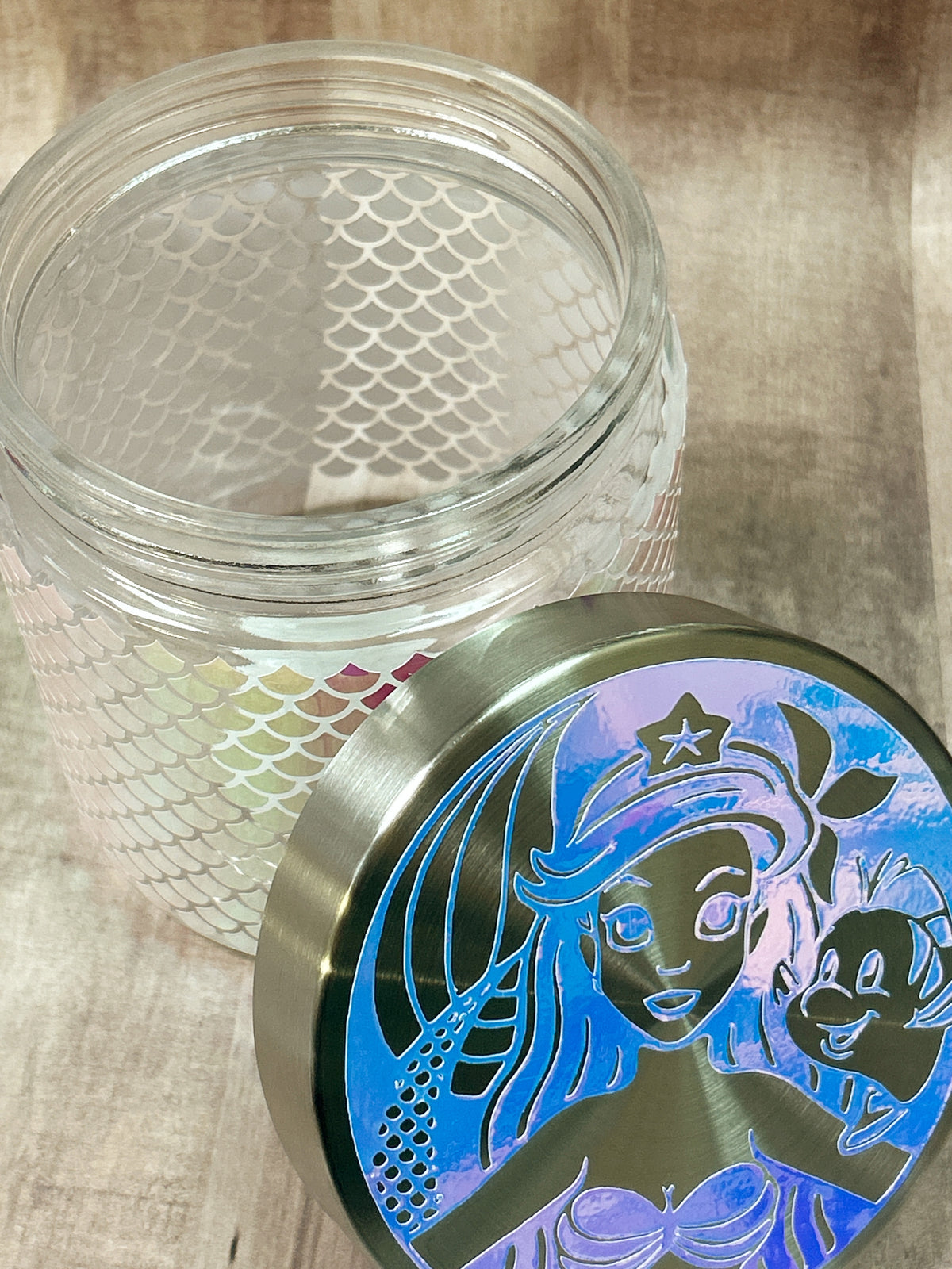 Little Mermaid Candy Jar