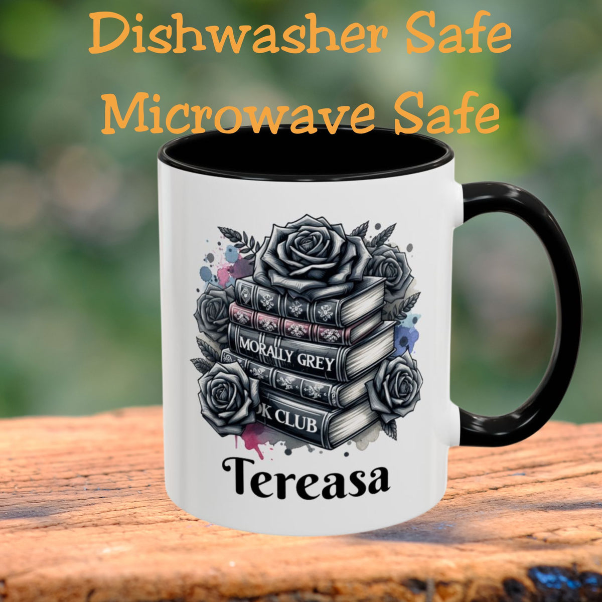 Morally Grey Book Club Gift Personalized Mug
