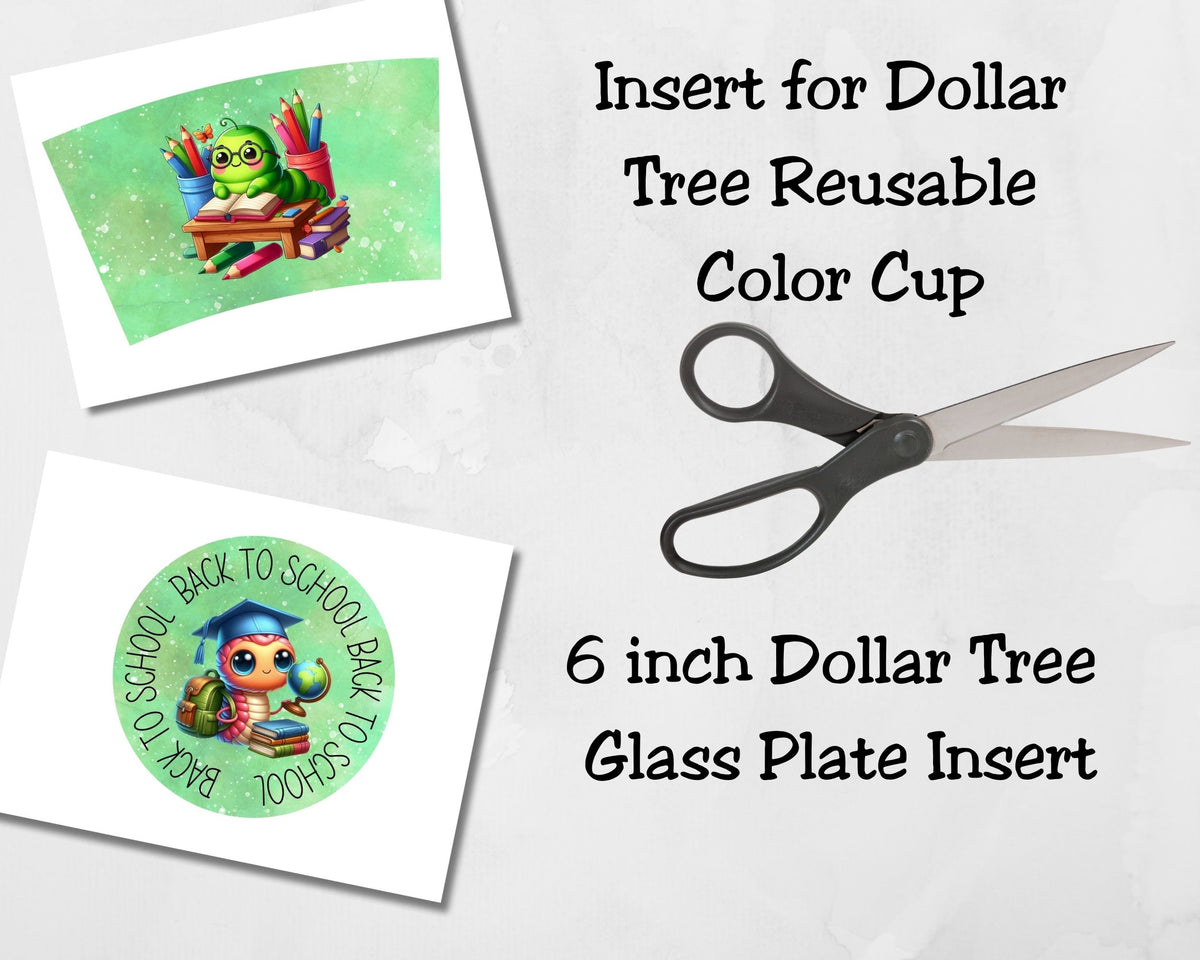 Bookworm Back to School Breakfast Printable Set