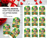Twiz the Season Christmas Printable Gift Tags