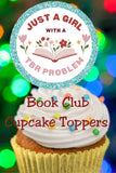 Book Lover Cupcake Topper Printable
