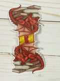 Book Dragon Magnetic Bookmark