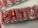 Candy Cane Alphabet Hershey Candy Bar Wrapper Stocking Stuffer Printable