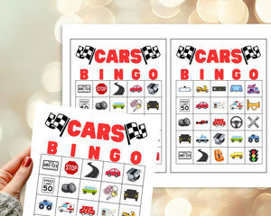 Car Bingo Game Printable