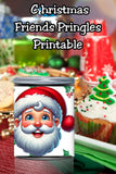 Christmas Pringles Can Label Printable – Holiday Party Favor