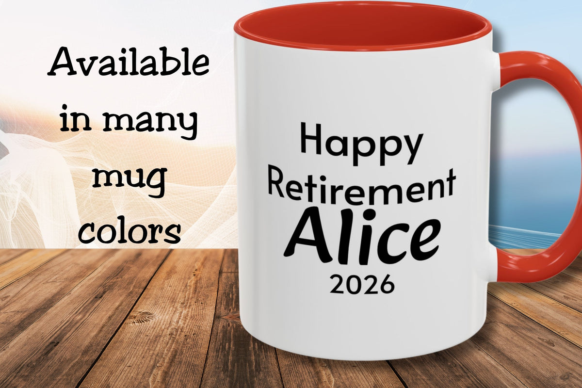 Personalized Retirement Mug