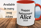 Personalized Retirement Mug