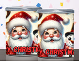 Santa Pringles Label Printables