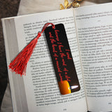 I Read because I have the Mind of a Slut bookmark with tassel
